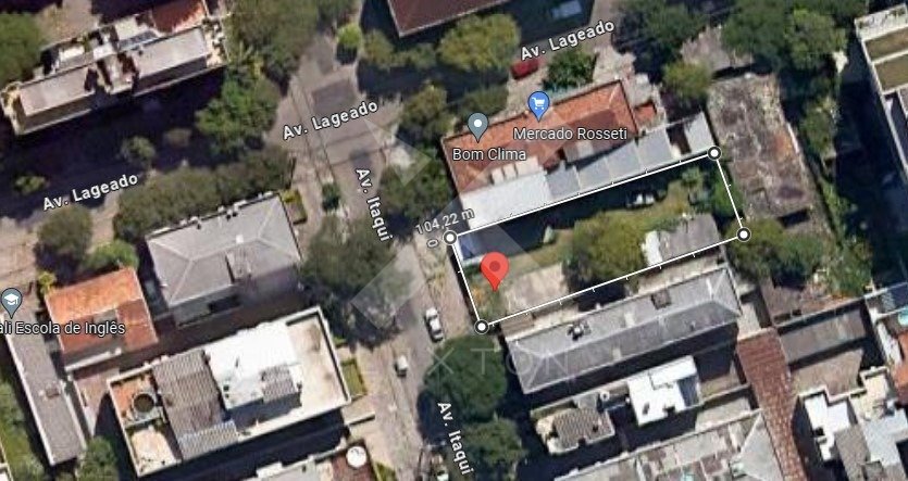 Terreno com 450m², no bairro Petropolis em Porto Alegre para Alugar