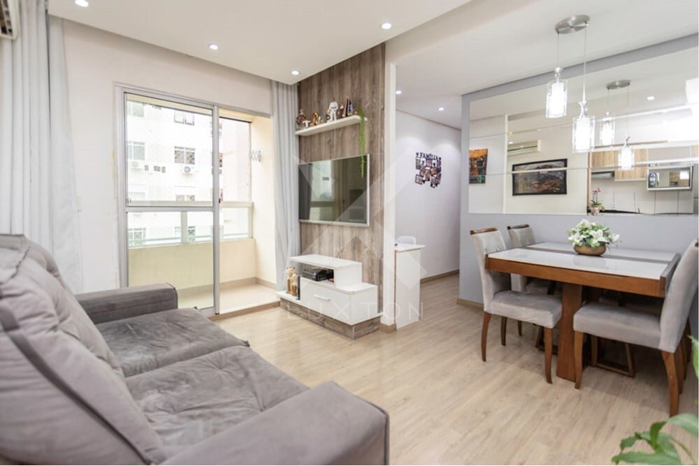 Apartamento com 55m², 2 dormitórios, 1 suíte, 1 vaga, no bairro Morro Santana em Porto Alegre para Comprar